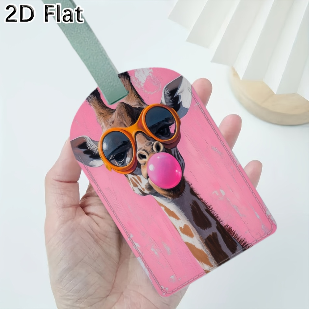 Travel Luggage Set - Urocza zawieszka do bagażu z żyrafą,