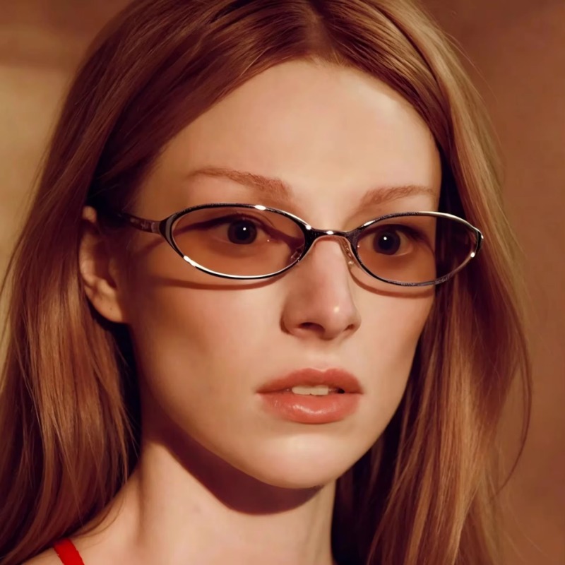 Designer Sunglasses - Okulary przeciwsłoneczne w stylu retro, owalny