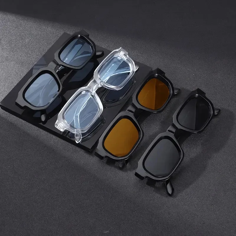 Sunglasses Uv400 - 4 sztuki – nowe, modne okulary