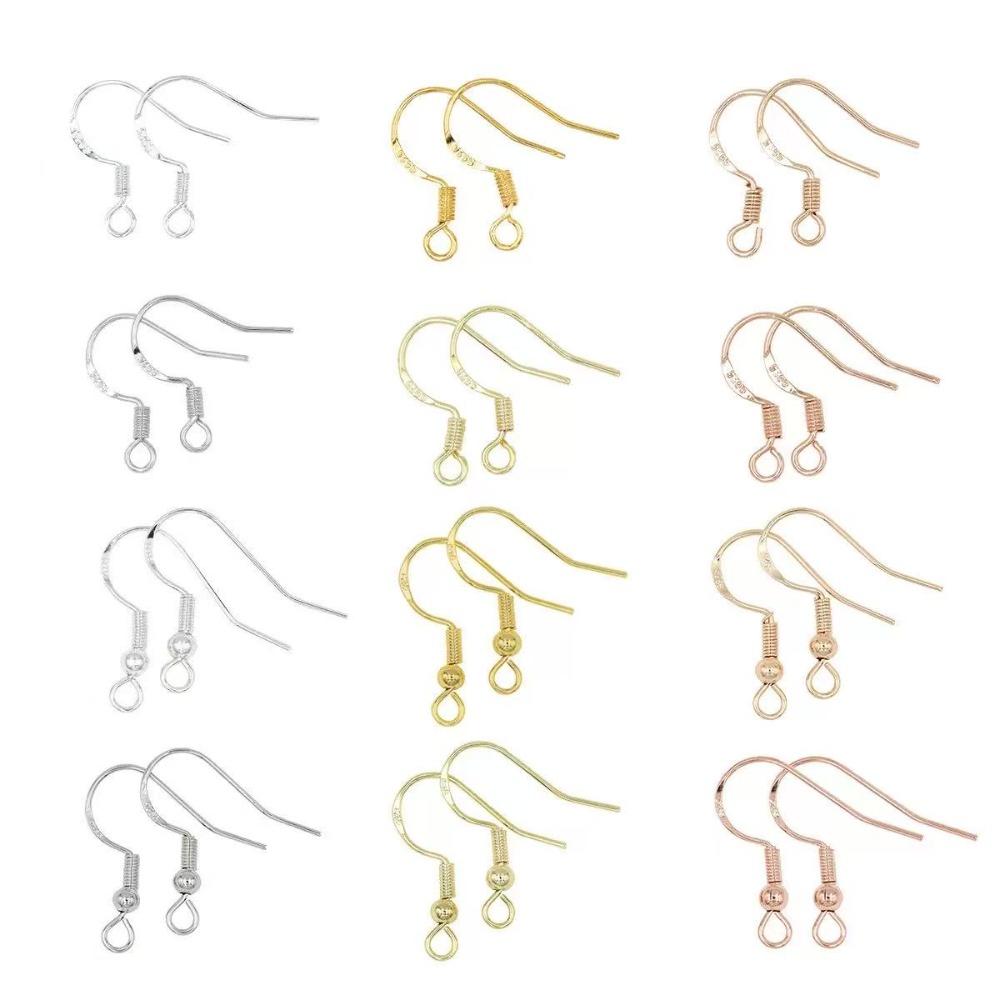 Gold Plated Jewelry - Pozłacane haczyki do kolczyków 100 szt.