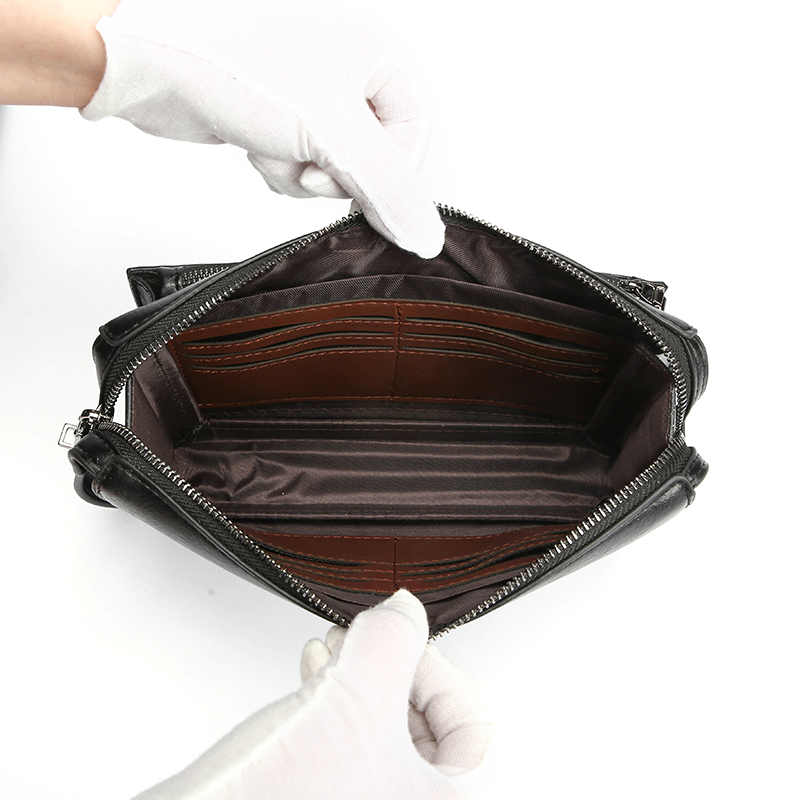 Nowa męska torba kopertówka z  – Leather Wallet Men recenzja i cena