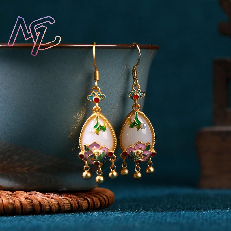 Naturalne jadeitowe kolczyki w – Gold Plated Jewelry recenzja i cena