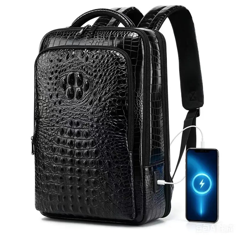 Nowy męski plecak na laptopa z – Leather Briefcase recenzja i cena