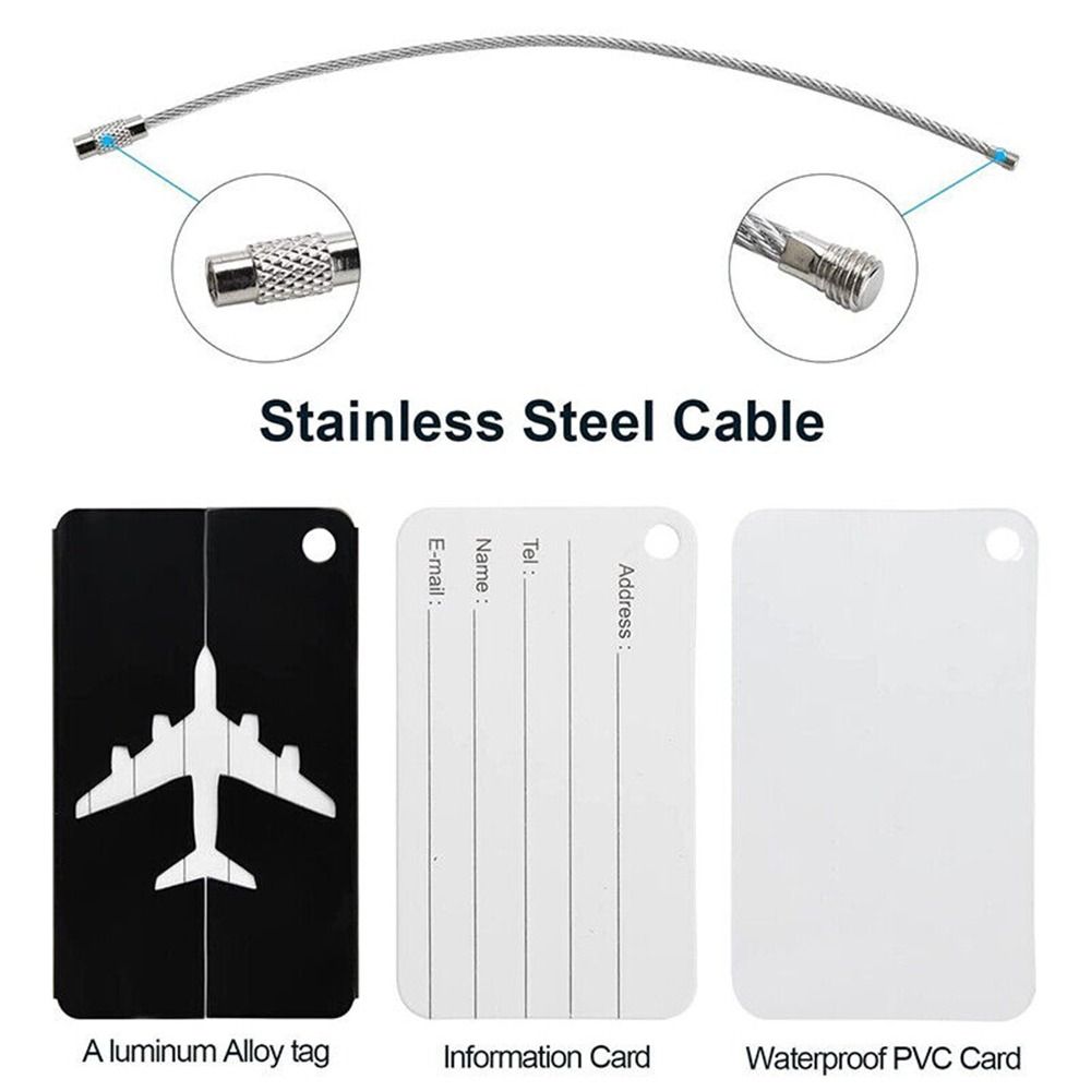 Aluminiowe etykiety na bagaż p – Travel Luggage Set recenzja i cena