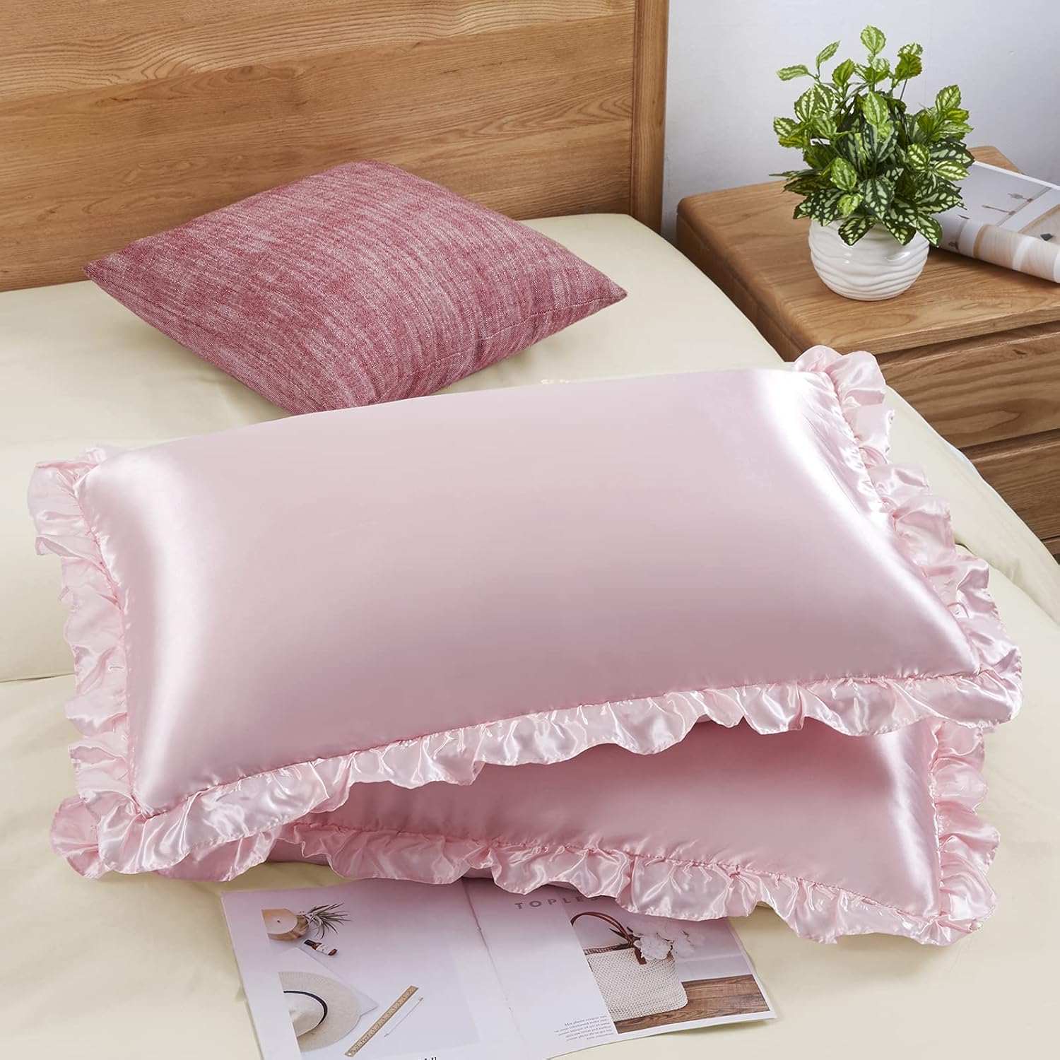 2 szt. satynowych poszewek na  – Silk Pillowcase recenzja i cena
